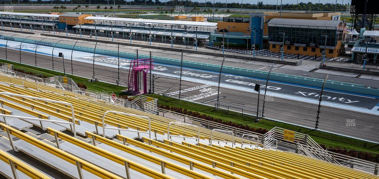 Homestead-Miami Speedway - Section 225 Seat View