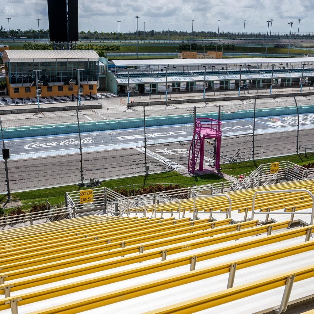 Homestead-Miami Speedway - Section 230 Seat View