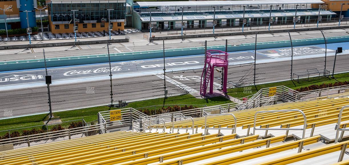 Homestead-Miami Speedway - Section 230 Seat View