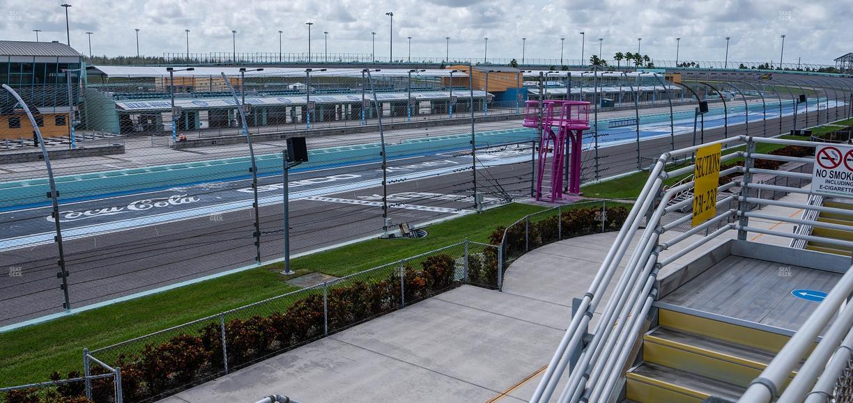 Homestead-Miami Speedway - Section 231 Seat View