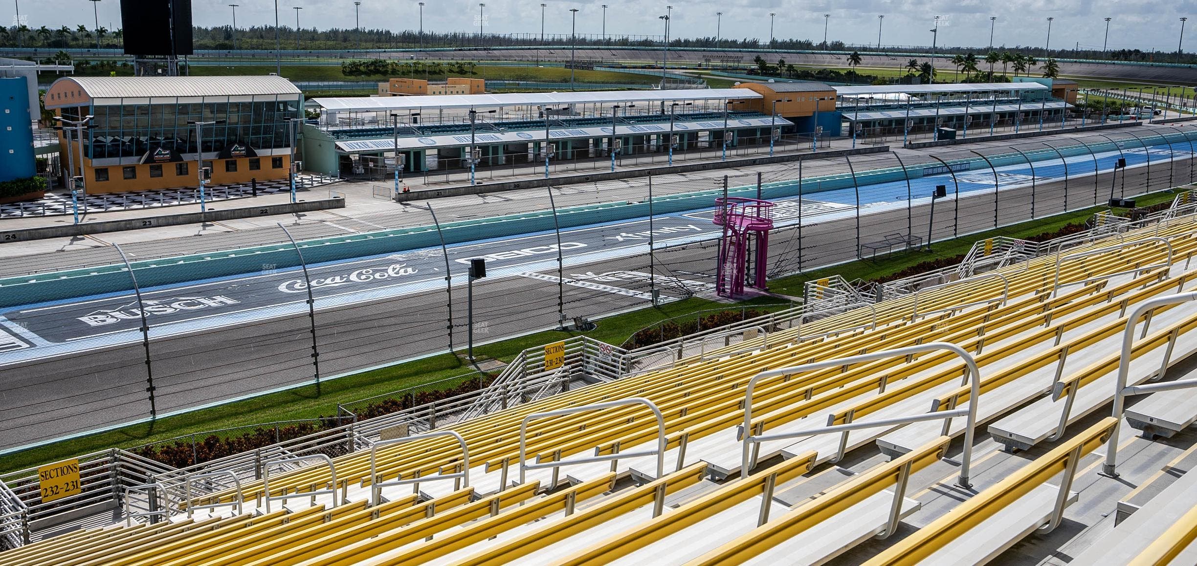 Homestead-Miami Speedway - Section 232 Seat View