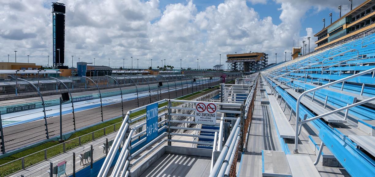 Homestead-Miami Speedway - Section 243 Seat View
