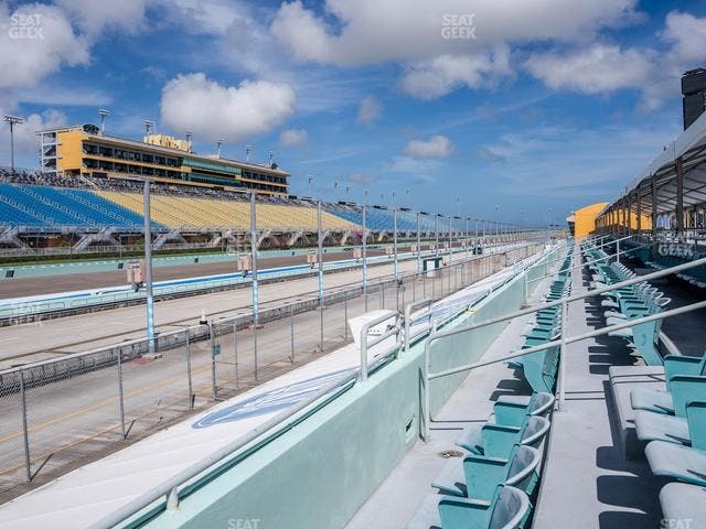 Homestead-Miami Speedway - Section Pit Road Cabana 1 Seat View