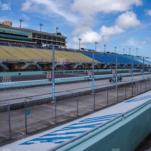 Homestead-Miami Speedway - Section Pit Road Cabana 10 Seat View