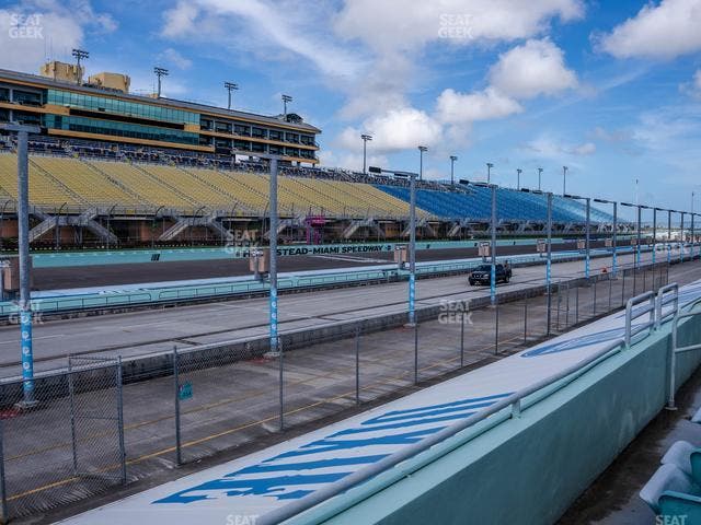 Homestead-Miami Speedway - Section Pit Road Cabana 10 Seat View