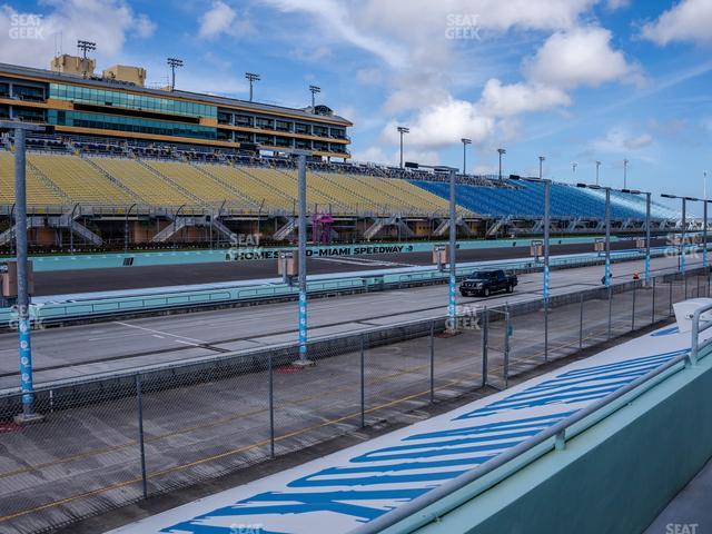 Homestead-Miami Speedway - Section Pit Road Cabana 11 Seat View