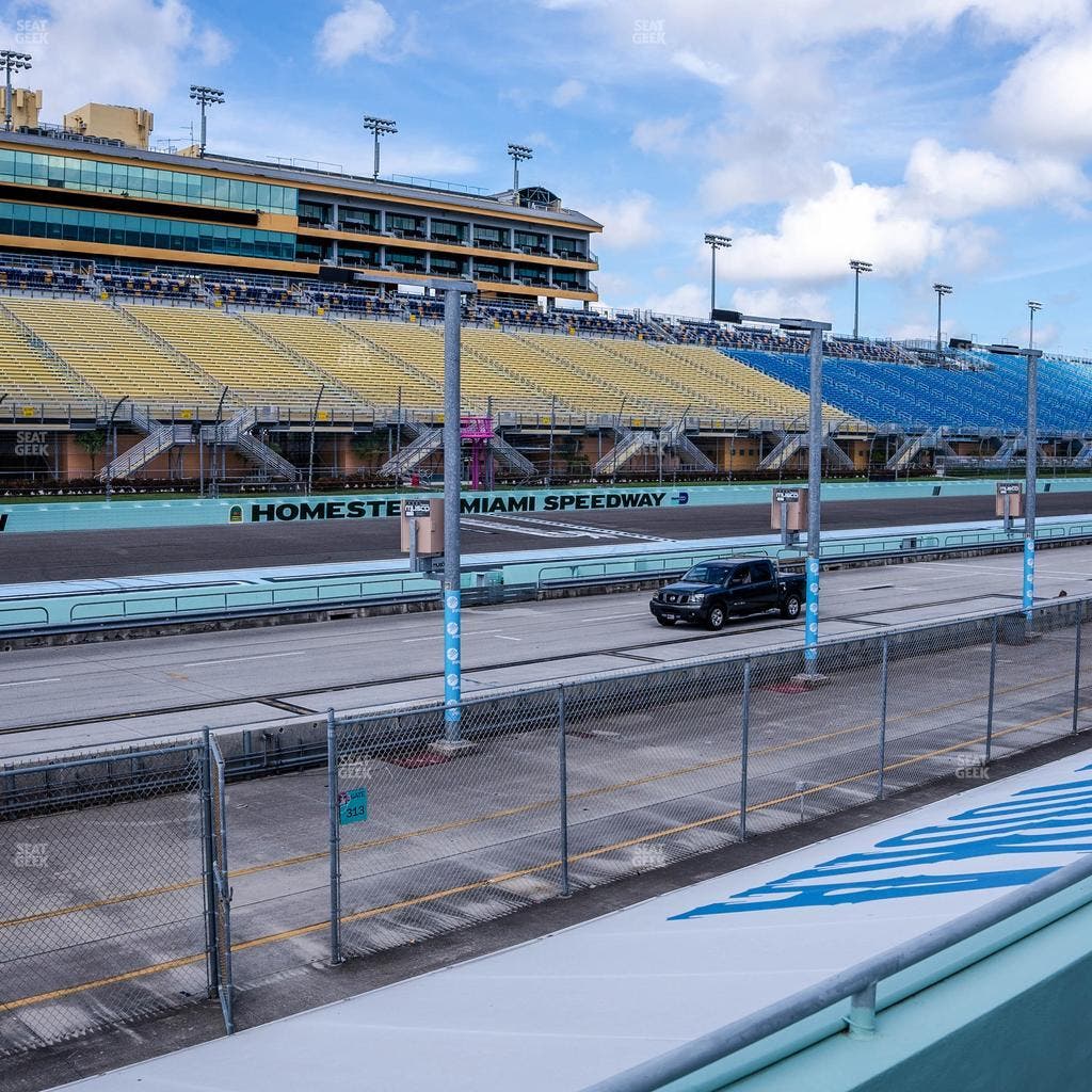 Homestead-Miami Speedway - Section Pit Road Cabana 12 Seat View