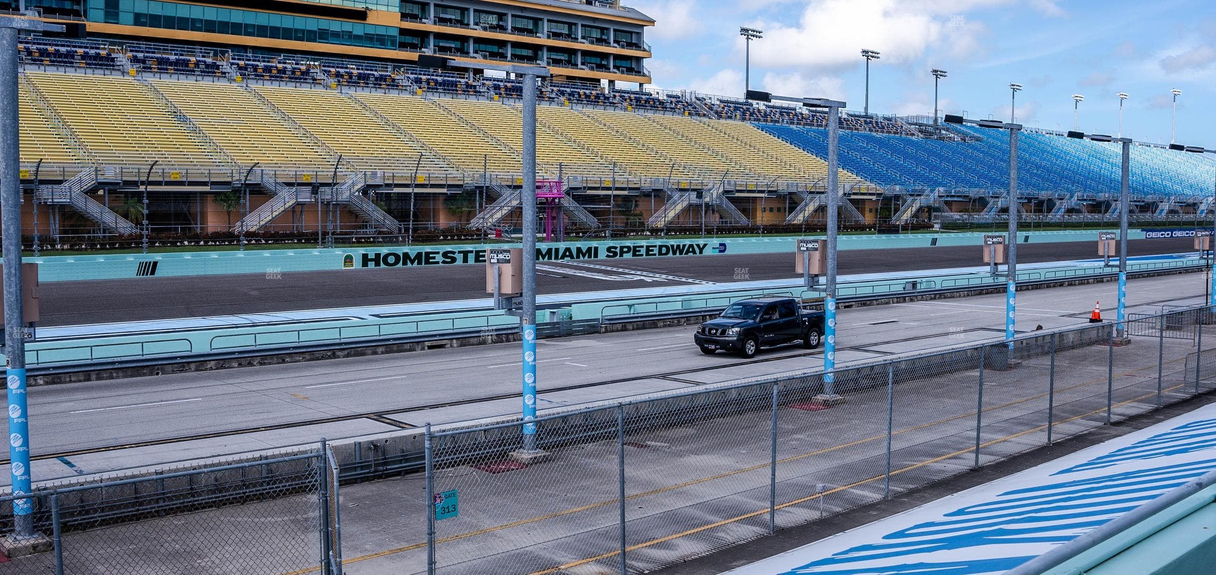 Homestead-Miami Speedway - Section Pit Road Cabana 12 Seat View