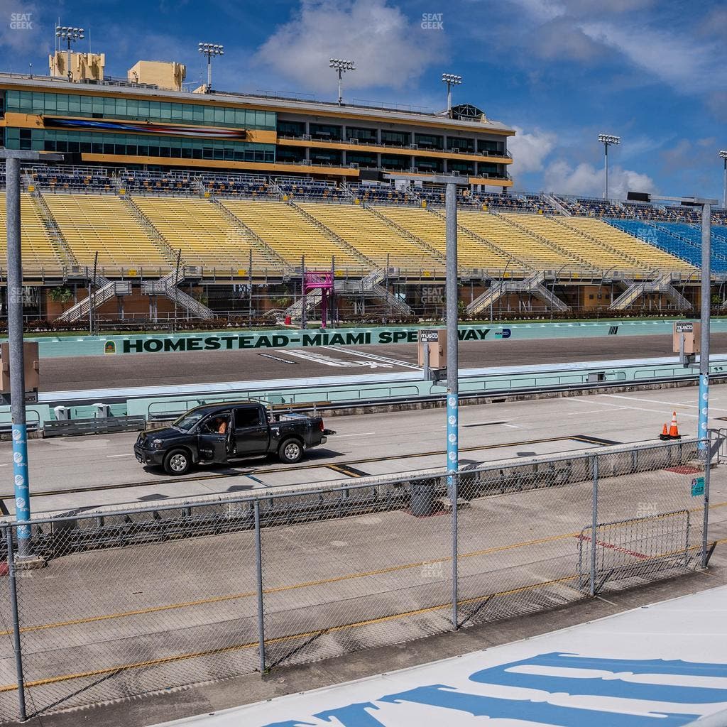 Homestead-Miami Speedway - Section Pit Road Cabana 13 Seat View