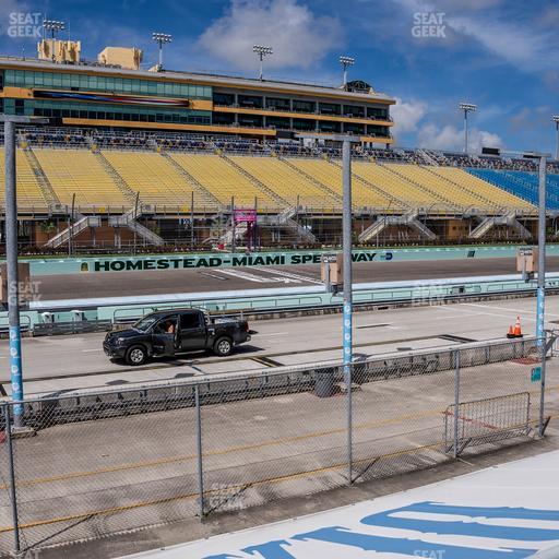 Homestead-Miami Speedway - Section Pit Road Cabana 13 Seat View