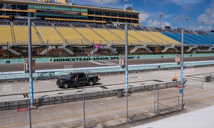Homestead-Miami Speedway - Section Pit Road Cabana 13 Seat View