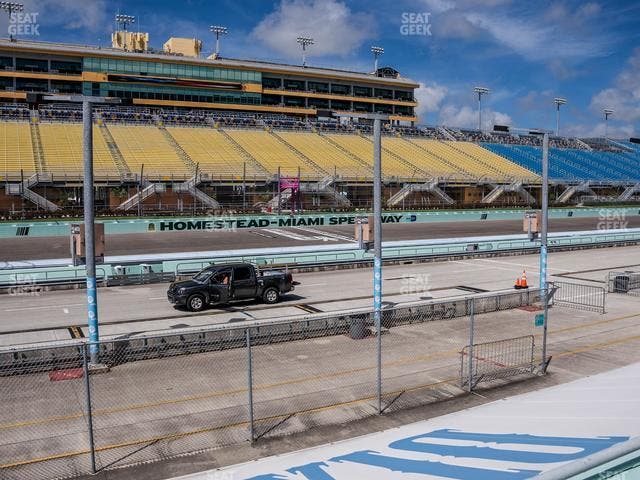 Homestead-Miami Speedway - Section Pit Road Cabana 14 Seat View