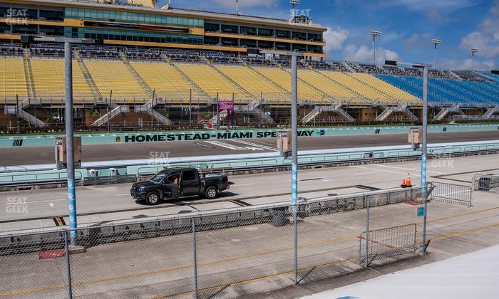 Homestead-Miami Speedway - Section Pit Road Cabana 14 Seat View