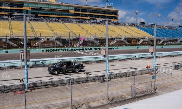 Homestead-Miami Speedway - Section Pit Road Cabana 14 Seat View