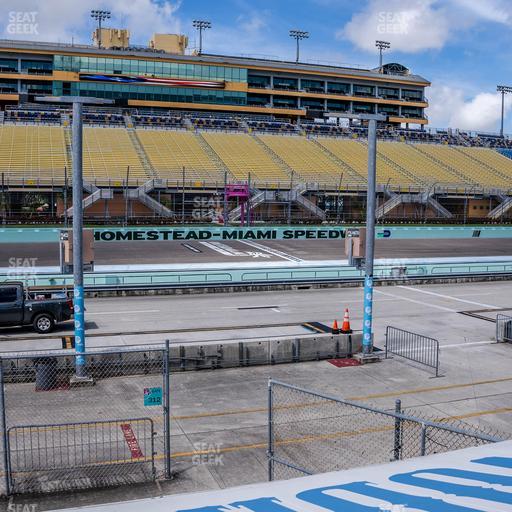 Homestead-Miami Speedway - Section Pit Road Cabana 15 Seat View