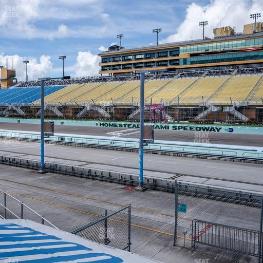Homestead-Miami Speedway - Section Pit Road Cabana 16 Seat View