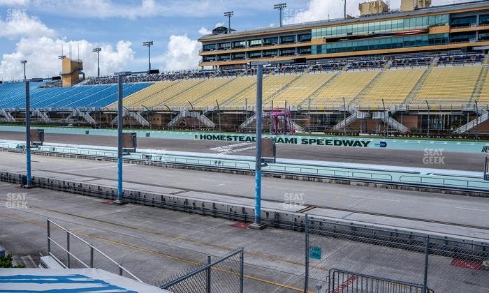 Homestead-Miami Speedway - Section Pit Road Cabana 16 Seat View