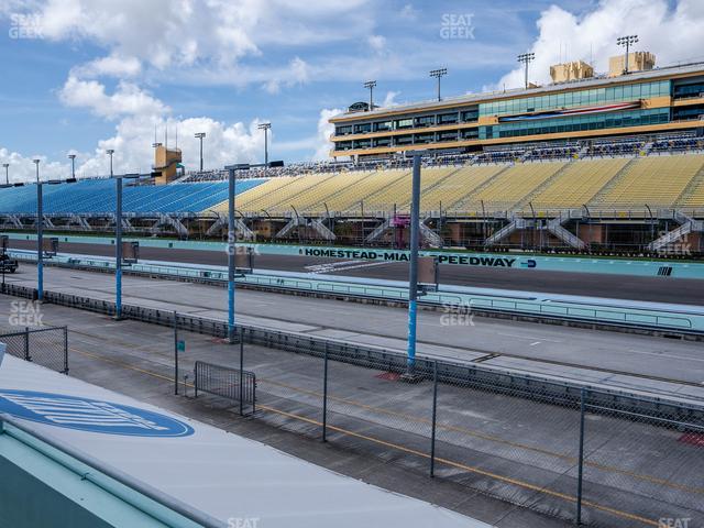 Homestead-Miami Speedway - Section Pit Road Cabana 17 Seat View