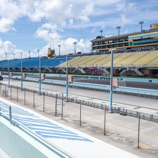 Homestead-Miami Speedway - Section Pit Road Cabana 19 Seat View
