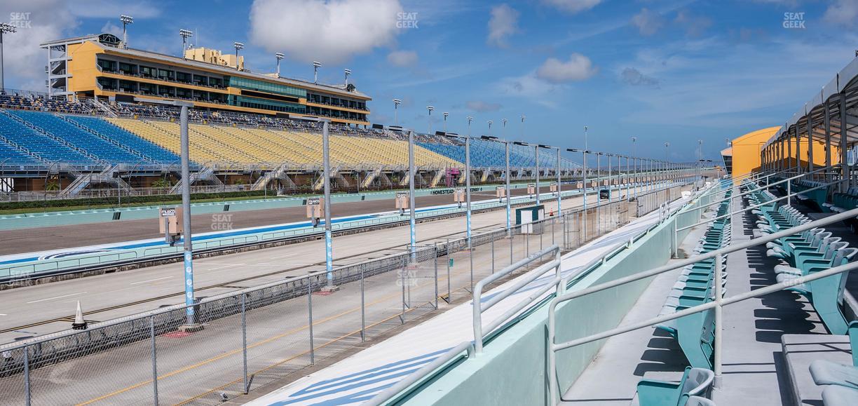 Homestead-Miami Speedway - Section Pit Road Cabana 2 Seat View