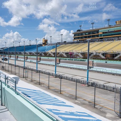 Homestead-Miami Speedway - Section Pit Road Cabana 20 Seat View