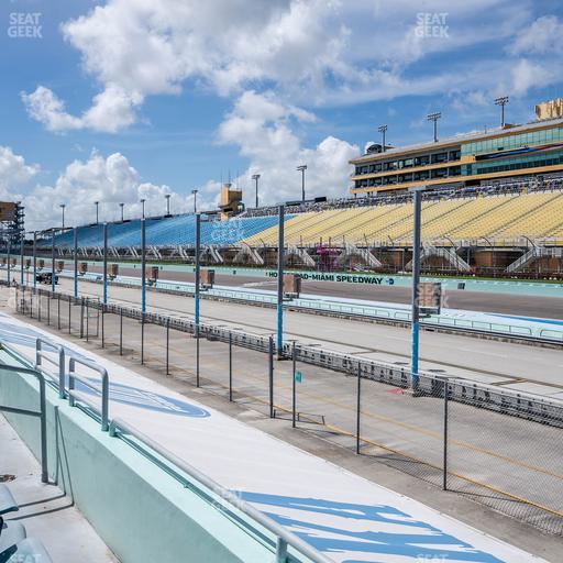 Homestead-Miami Speedway - Section Pit Road Cabana 21 Seat View