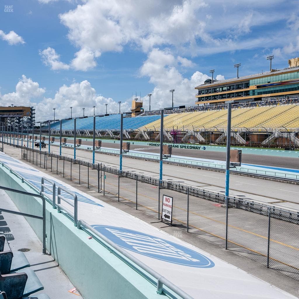 Homestead-Miami Speedway - Section Pit Road Cabana 22 Seat View