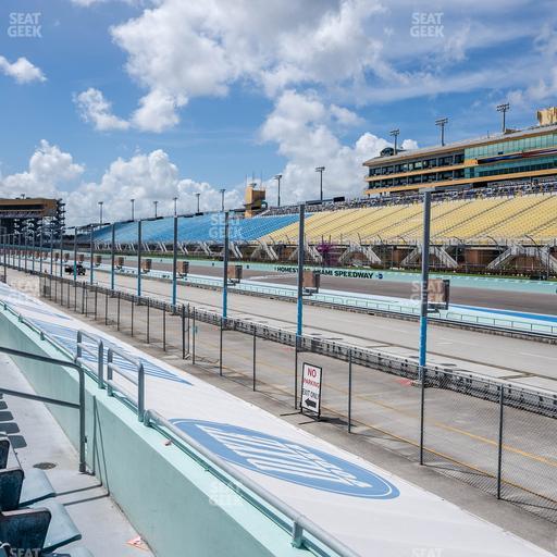 Homestead-Miami Speedway - Section Pit Road Cabana 22 Seat View