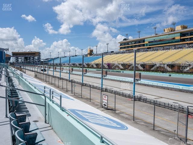 Homestead-Miami Speedway - Section Pit Road Cabana 22 Seat View