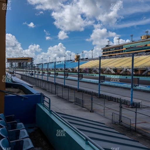 Homestead-Miami Speedway - Section Pit Road Cabana 23 Seat View