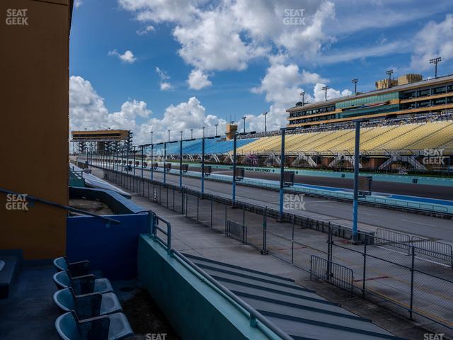 Homestead-Miami Speedway - Section Pit Road Cabana 23 Seat View