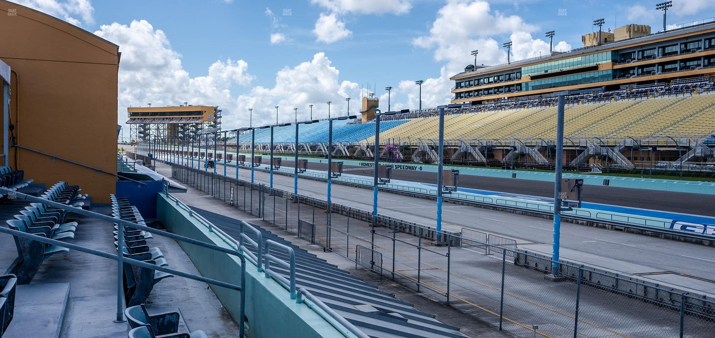 Homestead-Miami Speedway - Section Pit Road Cabana 24 Seat View