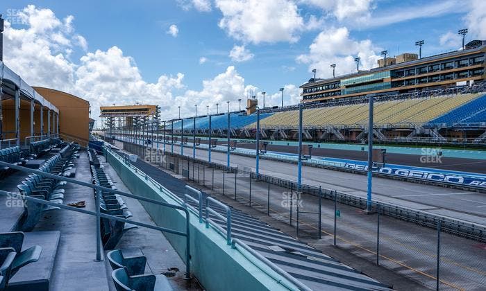 Homestead-Miami Speedway - Section Pit Road Cabana 26 Seat View
