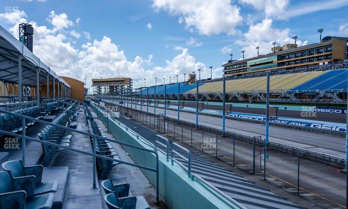 Homestead-Miami Speedway - Section Pit Road Cabana 28 Seat View