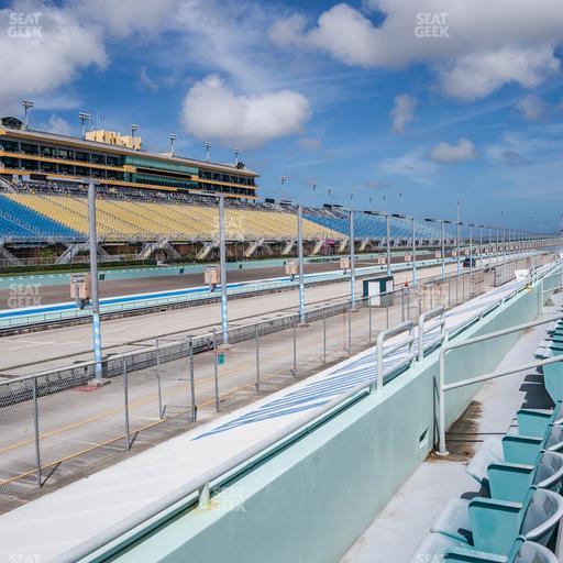 Homestead-Miami Speedway - Section Pit Road Cabana 3 Seat View