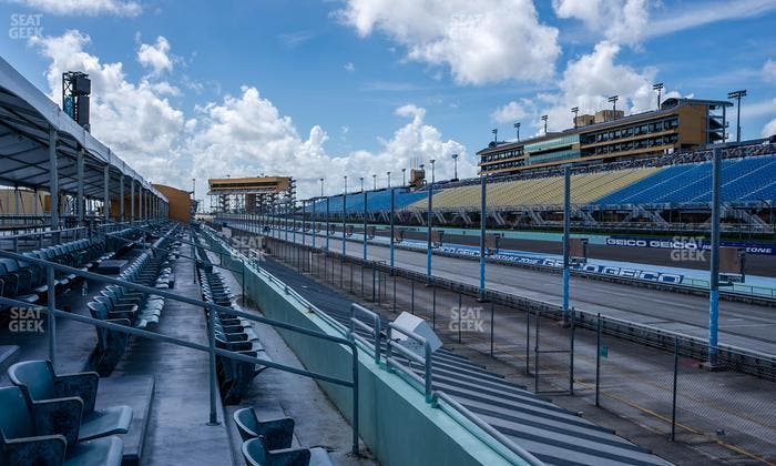 Homestead-Miami Speedway - Section Pit Road Cabana 30 Seat View