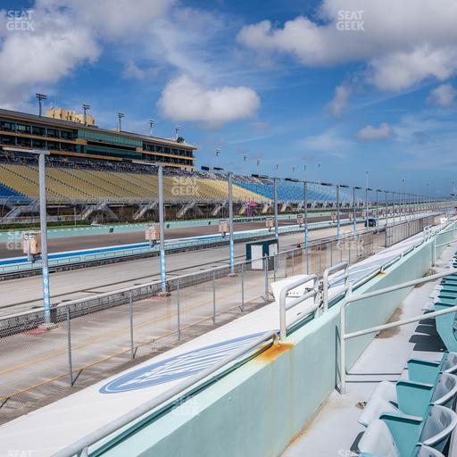 Homestead-Miami Speedway - Section Pit Road Cabana 4 Seat View