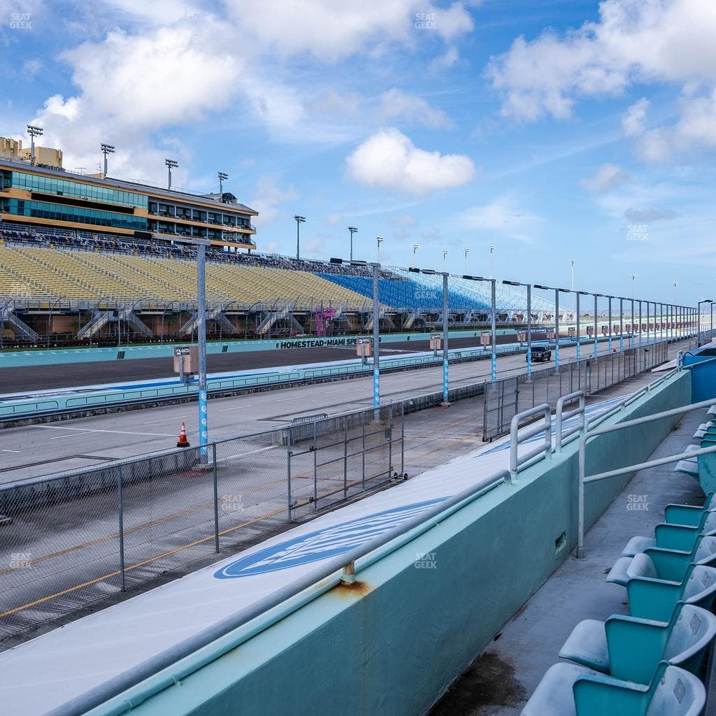 Homestead-Miami Speedway - Section Pit Road Cabana 7 Seat View