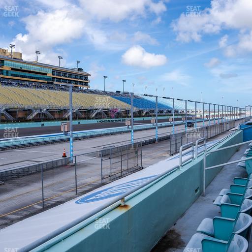 Homestead-Miami Speedway - Section Pit Road Cabana 7 Seat View