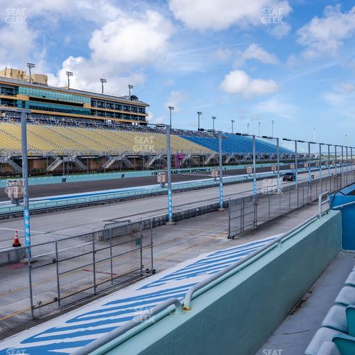 Homestead-Miami Speedway - Section Pit Road Cabana 8 Seat View