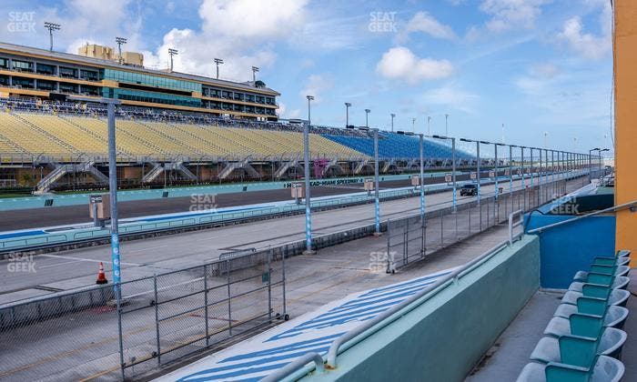 Homestead-Miami Speedway - Section Pit Road Cabana 8 Seat View