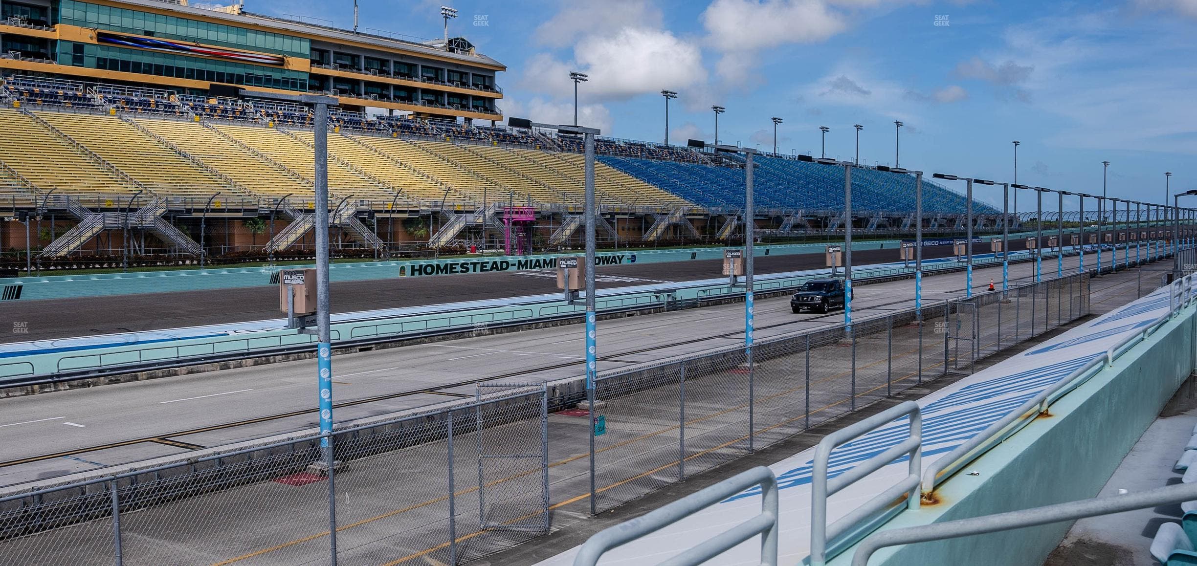 Homestead-Miami Speedway - Section Pit Road Cabana 9 Seat View