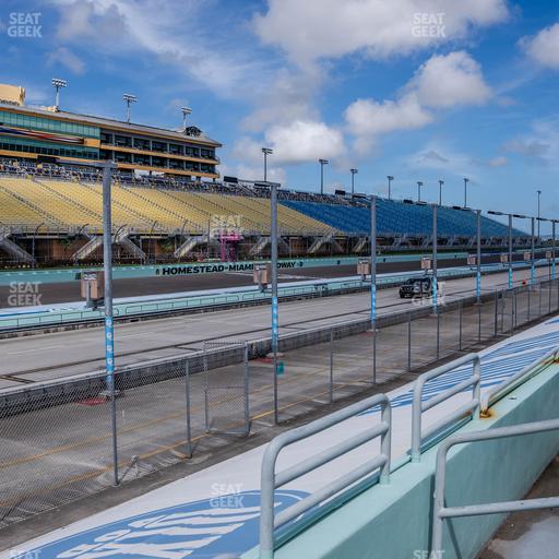 Homestead-Miami Speedway - Section Pit Road Cabana 9 Seat View