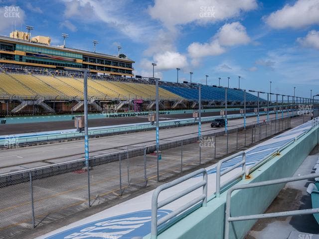 Homestead-Miami Speedway - Section Pit Road Cabana 9 Seat View