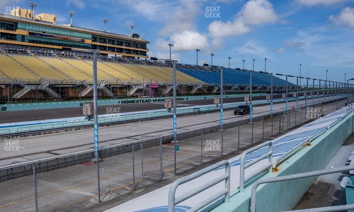 Homestead-Miami Speedway - Section Pit Road Cabana 9 Seat View