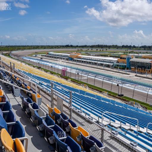 Homestead-Miami Speedway - Section Speedway Club 319 Seat View