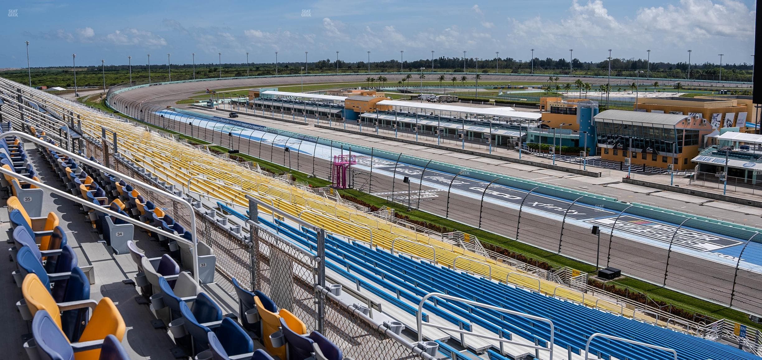Homestead-Miami Speedway - Section Speedway Club 320 Seat View