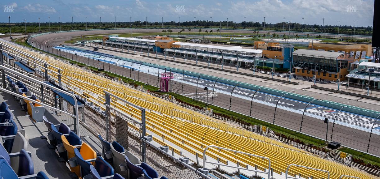 Homestead-Miami Speedway - Section Speedway Club 321 Seat View