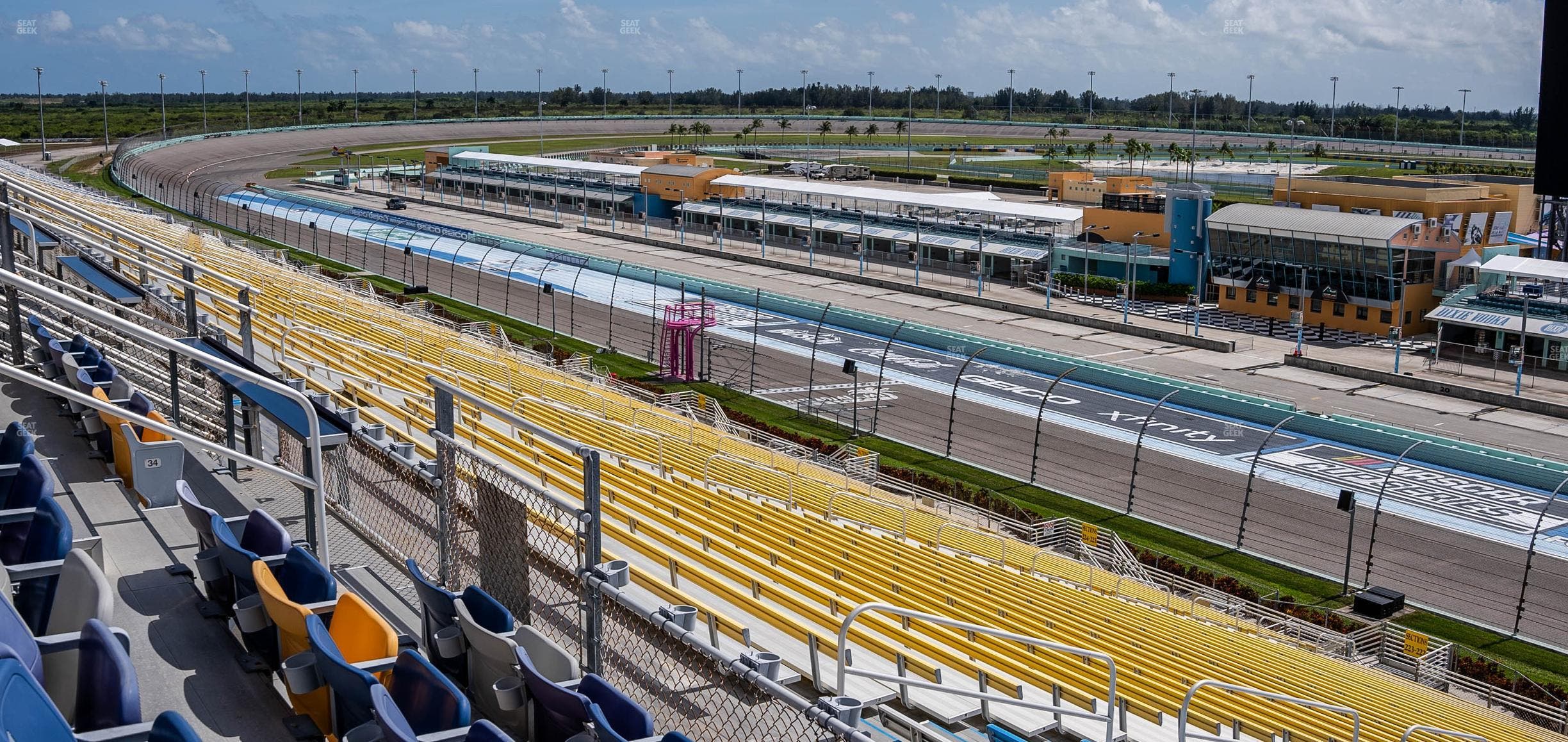 Homestead-Miami Speedway - Section Speedway Club 321 Seat View