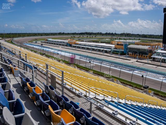 Homestead-Miami Speedway - Section Speedway Club 321 Seat View